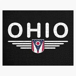Ohio Fan T-Shirt - Must Have for Jigsaw Puzzle Fans