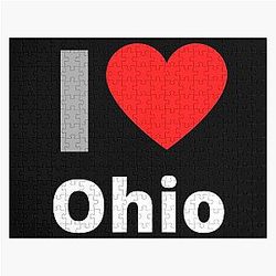 I Love Ohio Jigsaw Puzzle