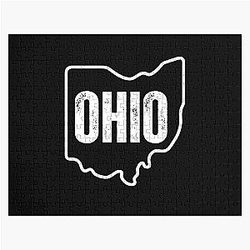 Ohio State Travel Fan Souvenir for Boys Girls Jigsaw Puzzle