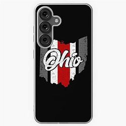 Vintage Ohio State Map Samsung Galaxy Soft Case