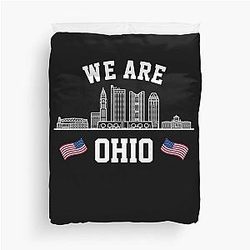 We Are Ohio Duvet Cover