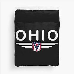 Ohio Fan T-Shirt for Fans Duvet Cover