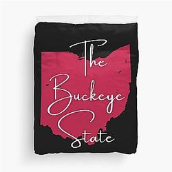 The Buckeye State - State Nicknames Series Duvet Cover