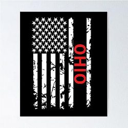 Ohio Men's and Women's State Poster