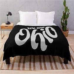 We're Ohio Throw Blanket