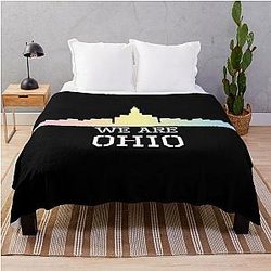 We Ohio Throw Blanket