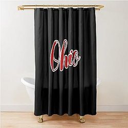 Ohio Graffiti Classic Shower Curtain