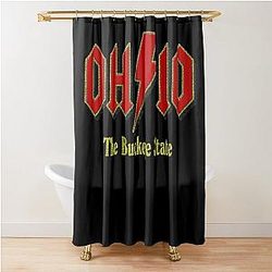 Ohio Buckeye State T-shirt Rock Music Inspired Tee Retro Halftone Vintage Ohio Unisex Souvenir