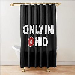Only Ohio Shower Curtain