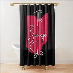 Ohio: The Buckeye State State Nicknames Series Shower Curtain