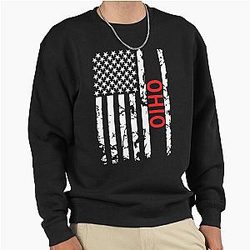 Ohio Mens State Pullover Sweatshirt