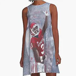 University of Oklahoma Sooners Football Dress A-Line