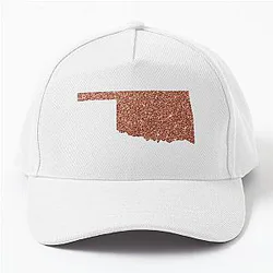 Crimson Oklahoma Baseball Cap