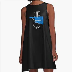 Oklahoma The Sooner State Series A-Line Dress