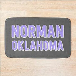 Norman Oklahoma Bath Mat