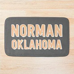 Norman Oklahoma Bath Mat