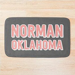 Norman Oklahoma Bath Mat