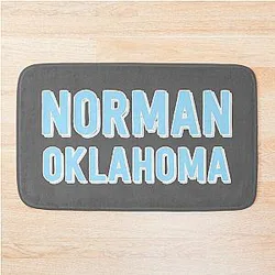 Norman Oklahoma Bath Mat