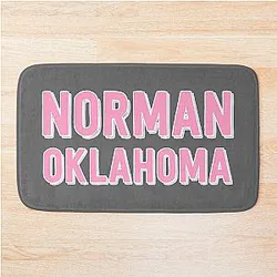 Norman Oklahoma Bath Mat