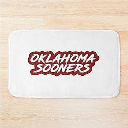 Oklahoma Sooner Bath Mat