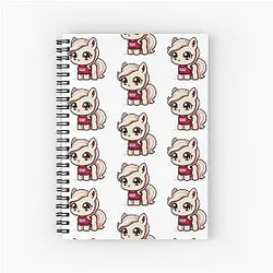 Cute Kawaii Oklahoma Spiral Notebook