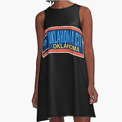 Oklahoma City Ticket A-Line Dress