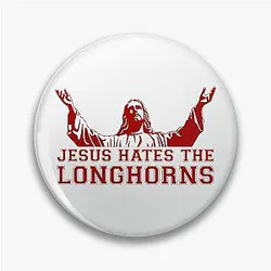 Funny Sooner Football, Oklahoma, Boomer Sooner Pin