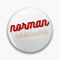 Norman Oklahoma Pin