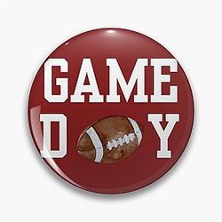 Oklahoma Football Pin Button