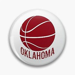 Oklahoma Basketball Pin