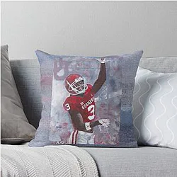University of Oklahoma Sooners Football Throw Pillow