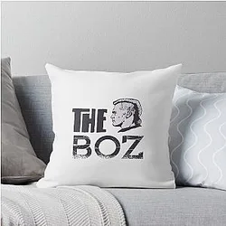 Oklahoma Brian Bosworth The Boz Throw Pillow