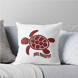 University of Oklahoma Throw Pillow Cover