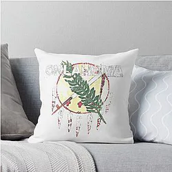 Vintage Oklahoma Throw Pillow