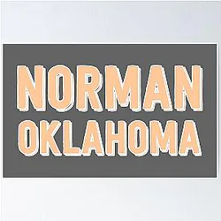Norman Oklahoma Poster