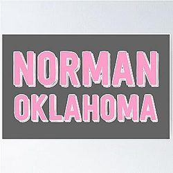 Norman Oklahoma Poster