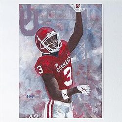 University of Oklahoma Sooners Football Poster
