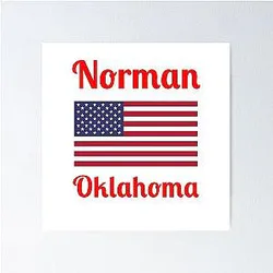 Norman Oklahoma Stylish Prints Posters