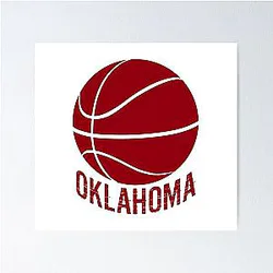 Oklahoma Basketball Poster