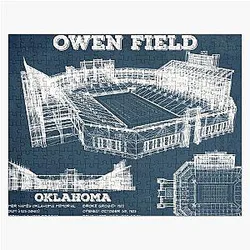Owen Field Oklahoma Jigsaw Puzzle
