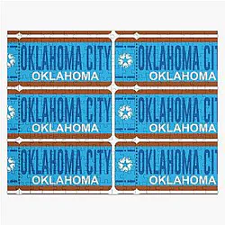 Oklahoma City Jigsaw Puzzle Ticket