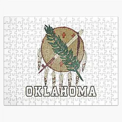 I Love Oklahoma Jigsaw Puzzle