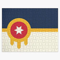 Flag of Tulsa, Oklahoma Puzzle