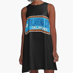 Oklahoma City Ticket A-Line Dress