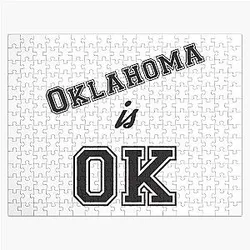 Oklahoma Is Jigsaw Puzzle