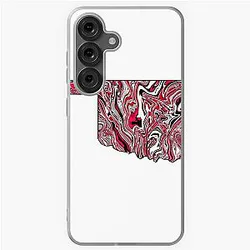 Crimson and Oklahoma Galaxy Soft Case