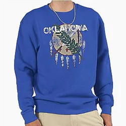 Vintage Oklahoma Pullover Sweat Shirt