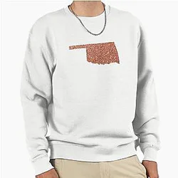 Crimson Oklahoma Pullover Sweatshirt