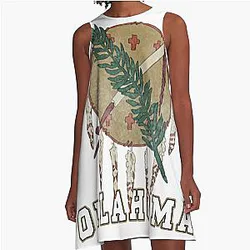 I Love Oklahoma A-Line Dress