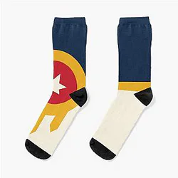 Flag of Tulsa, Oklahoma Socks